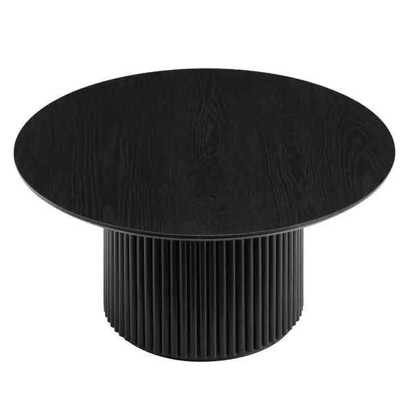 Ribbed coffee table