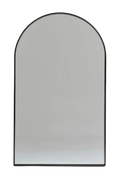 Arch Mirror (90cm x 60cm) - Black & Gold Metal Frame