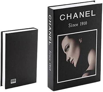 Designer coffee table faux books