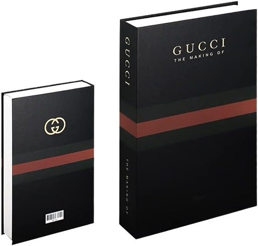 Designer coffee table faux books